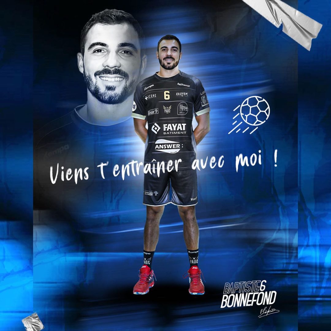 Lire la suite à propos de l’article Baptiste Bonnefond, de retour à Lyon pour un stage vacances handball