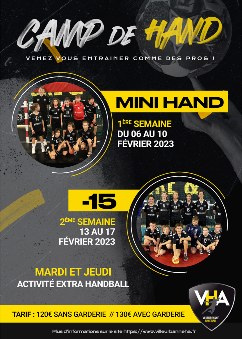 Lire la suite à propos de l’article Stages de Hand – U15 & MiniHand