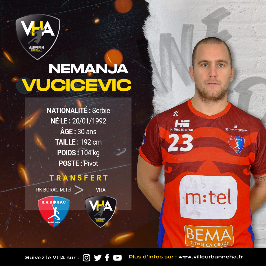 Lire la suite à propos de l’article Arrivée de Nemanja Vucicevic